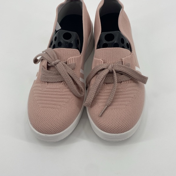 Pattrily Pink & White Stripe Boat Shoe Sneaker Size 38 - Picture 4 of 10